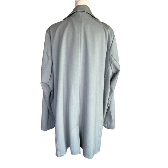 Athleta Eastbound Blazer Size 20 Minamilisitc Soft Green Travel Jacket #986273 N - Picture 4 of 10